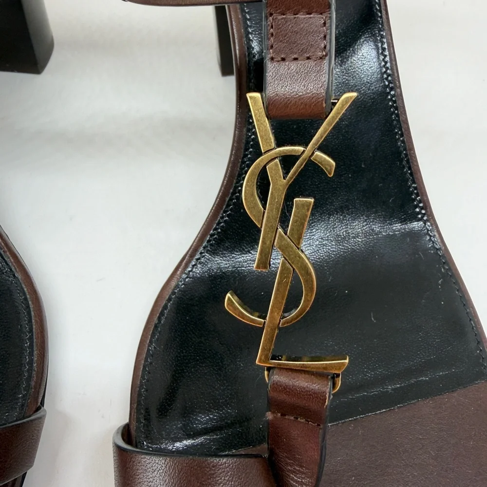 Authentic Yves Saint Laurent Cassandra 75 Sandal Heels - Picture 8 of 12